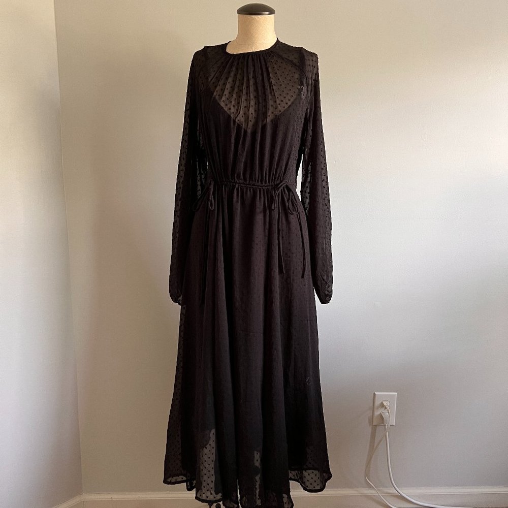 ASOS Design Midi Black Dress